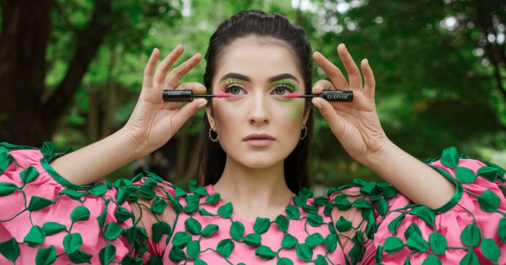 How to Style Pink and Green Mascara for Every Occasion