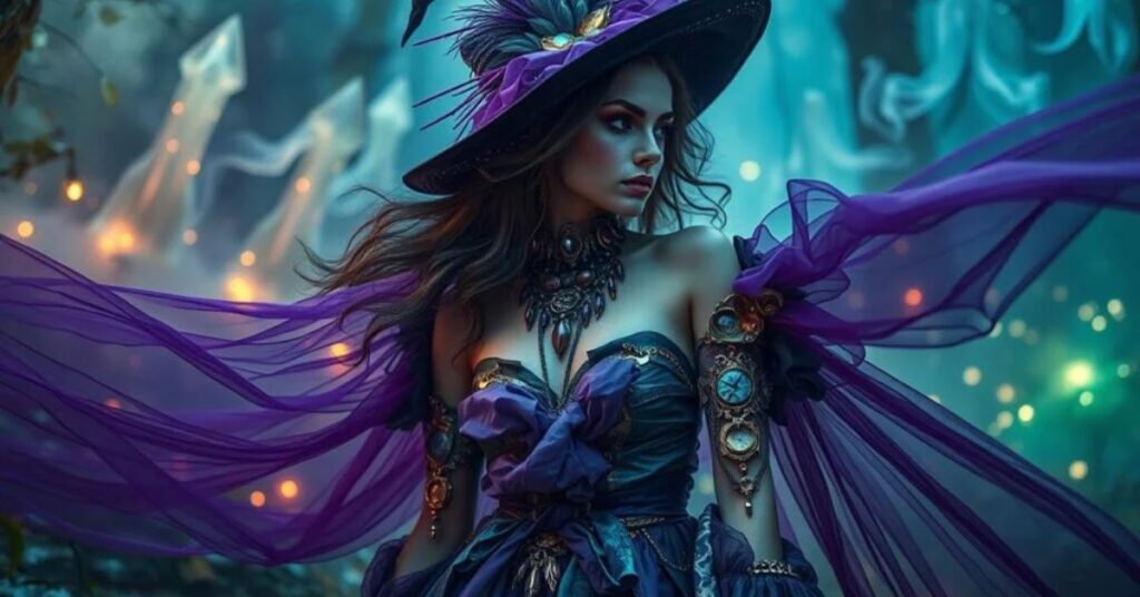 The Role of Fantasy in Editorial Fashion Art Witch